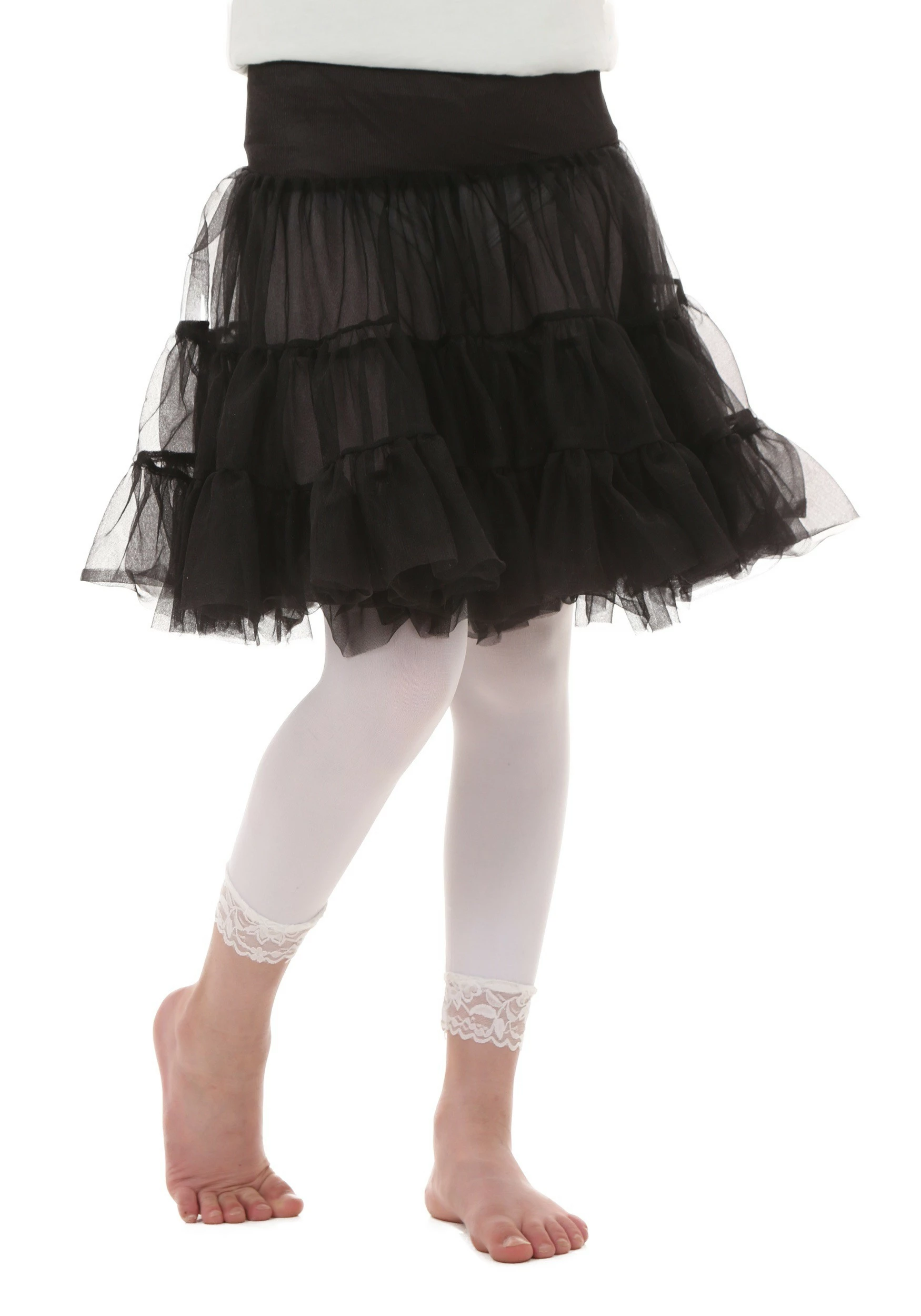 Fun Costumes Child Black Knee Length Crinoline 1 Fun Costumes Child Black Knee Length Crinoline