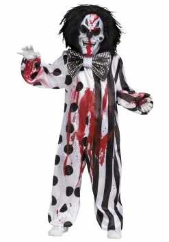 Fun World Bleeding Killer Clown Kid's Costume