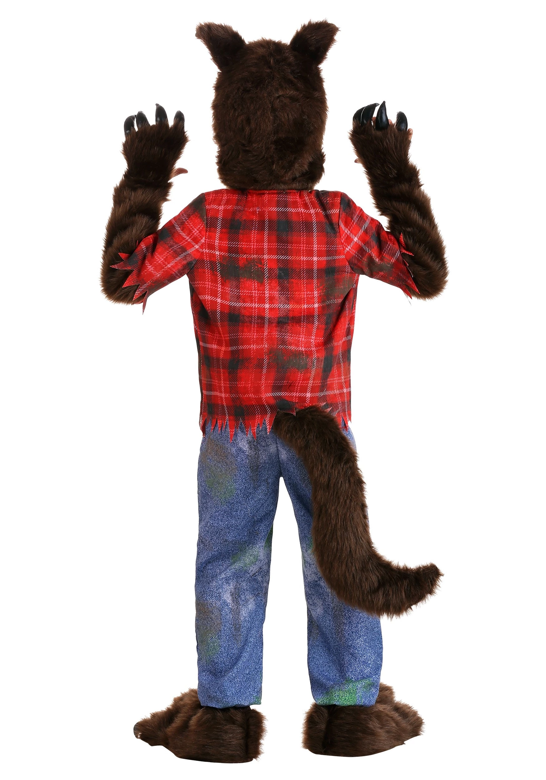 Fun Costumes Kids Brown Werewolf Costume 2 Fun Costumes Kids Brown Werewolf Costume - Image 2