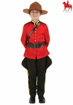 Fun Costumes Child Canadian Mountie RCMP Costume