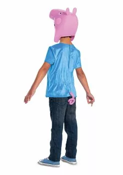 Disguise Classic George Pig Costume For Kids 12 Disguise Classic George Pig Costume For Kids -Scary Costumes store child classic george pig costume alt 2