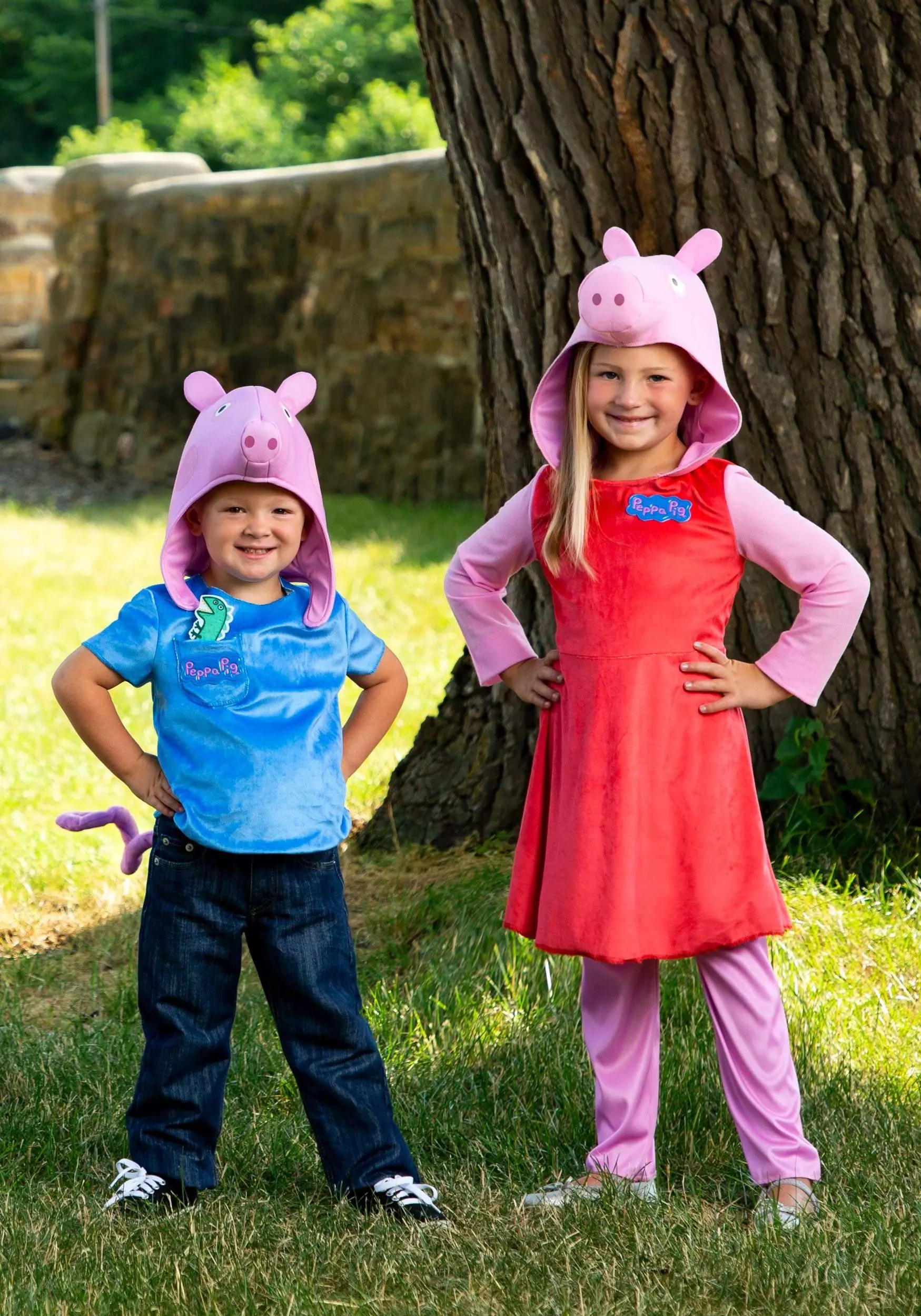 Disguise Classic George Pig Costume For Kids 2 Disguise Classic George Pig Costume For Kids - Image 2