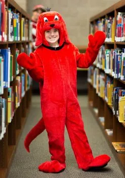 Fun Costumes Clifford The Big Red Dog Kids Costume 8 Fun Costumes Clifford The Big Red Dog Kids Costume -Scary Costumes store child clifford the big red dog costume alt 3