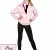 Fun Costumes Child Deluxe Pink Ladies Jacket Costume