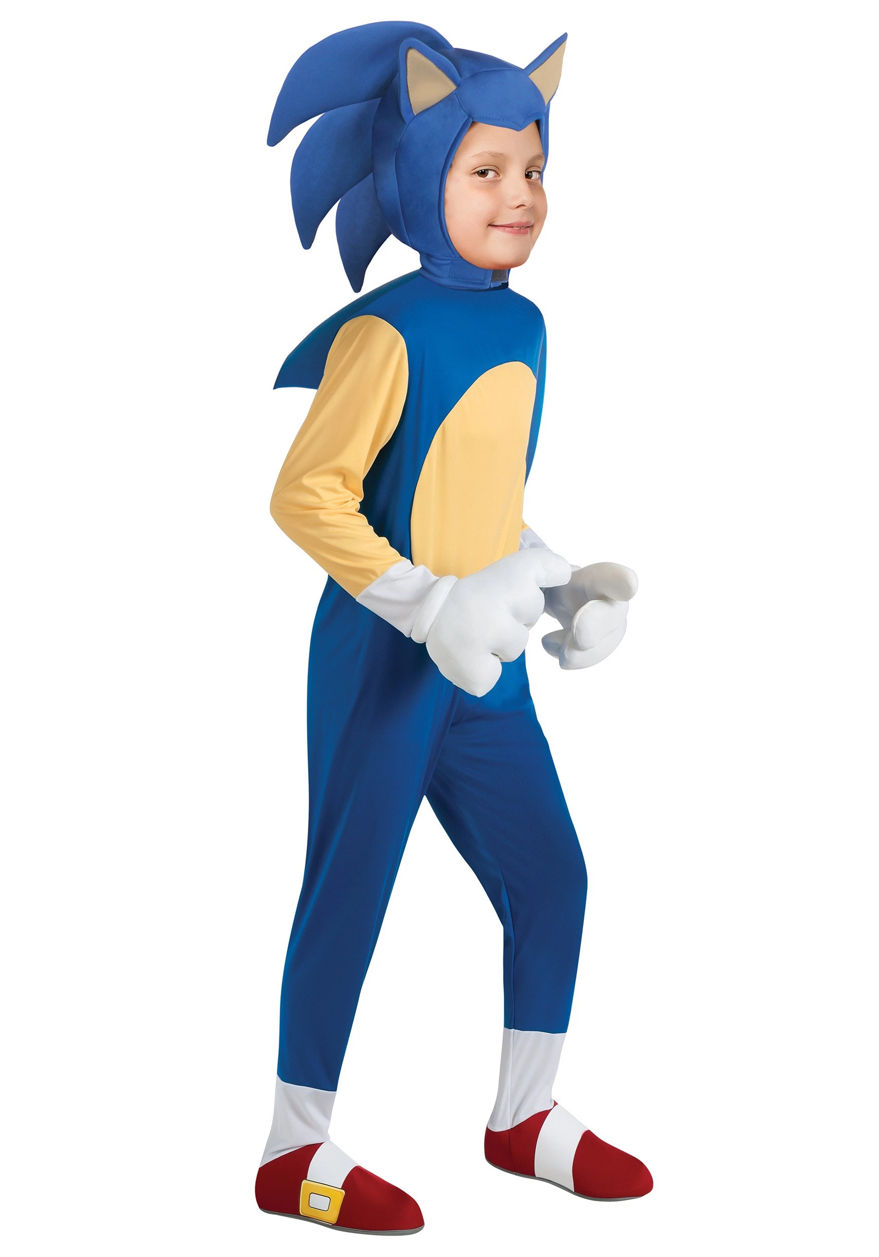 Rubies Costume Co. Inc Child Deluxe Sonic Costume 1 Rubies Costume Co. Inc Child Deluxe Sonic Costume