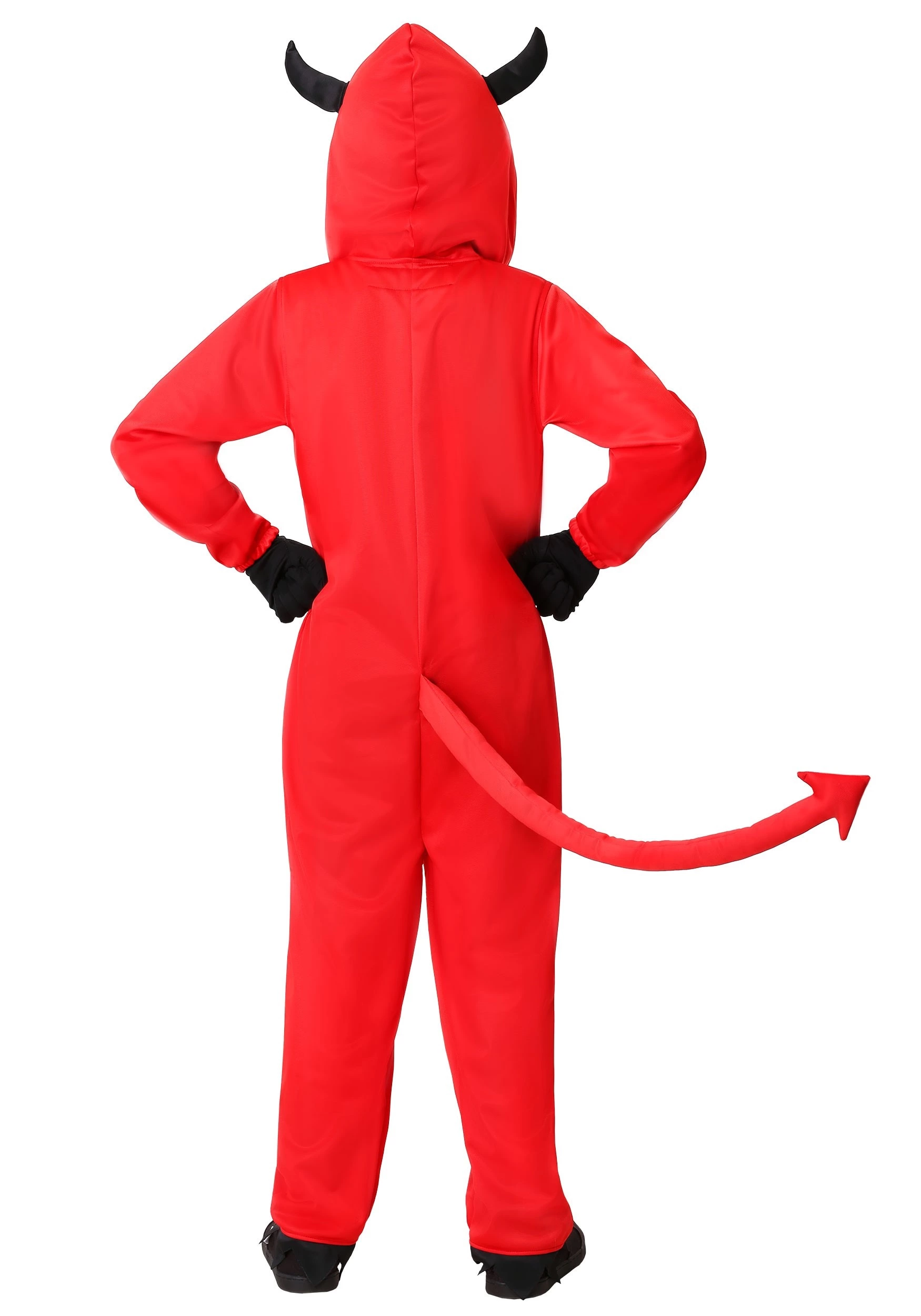 SR Trading Devil Jumpsuit Costume For Kids 2 SR Trading Devil Jumpsuit Costume For Kids - Image 2