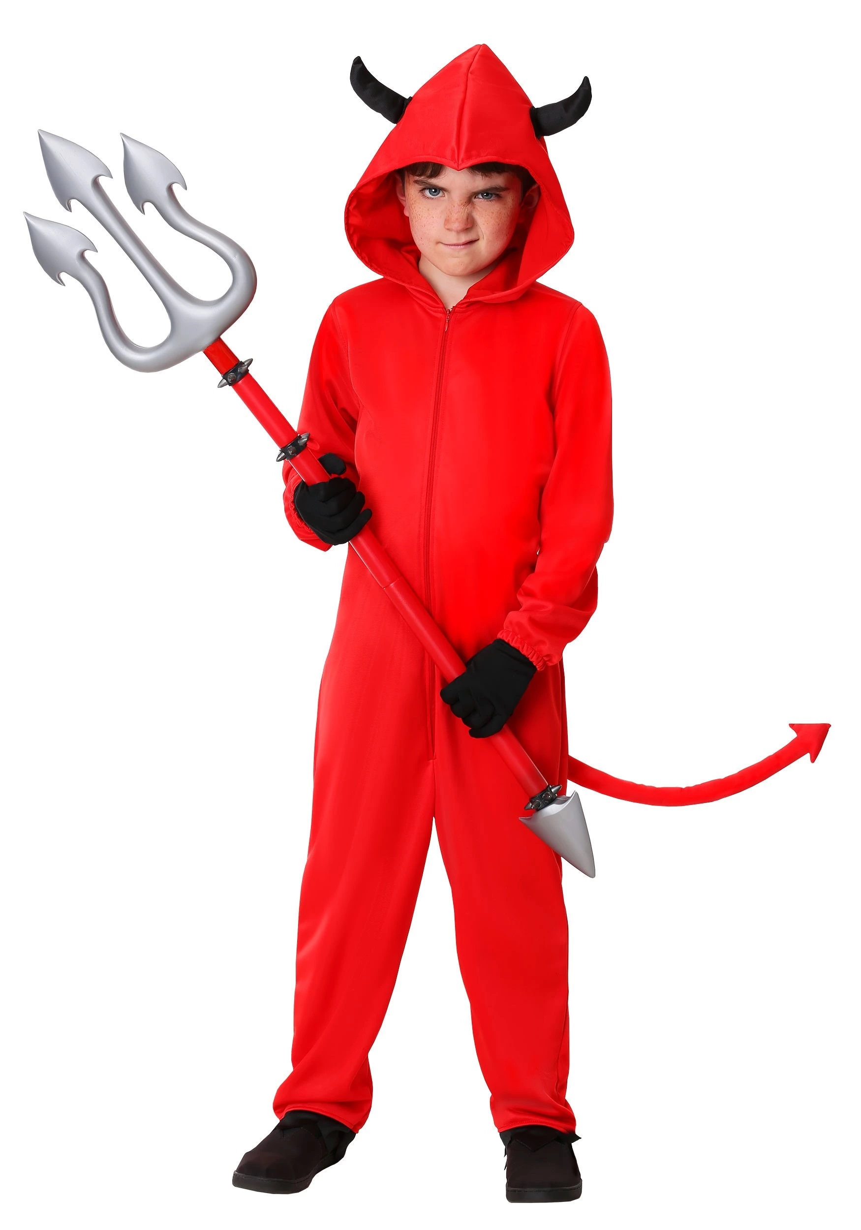 SR Trading Devil Jumpsuit Costume For Kids 1 SR Trading Devil Jumpsuit Costume For Kids
