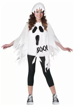 Fun World Kid's Ghost Poncho