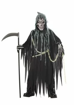 California Costume Collection Glow In The Dark Grim Reaper Kid's Costume