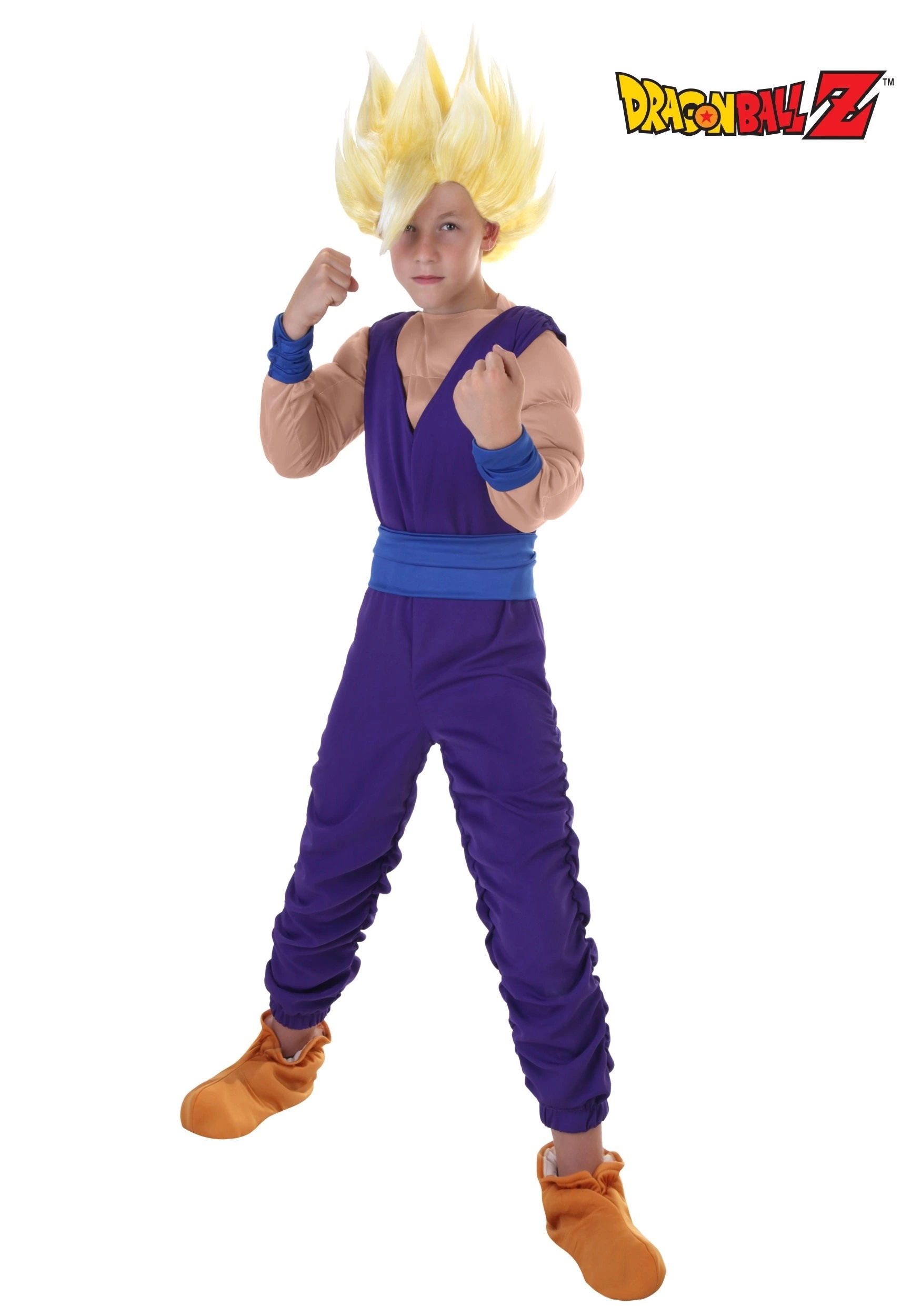Fun Costumes Child Gohan Costume 1 Fun Costumes Child Gohan Costume