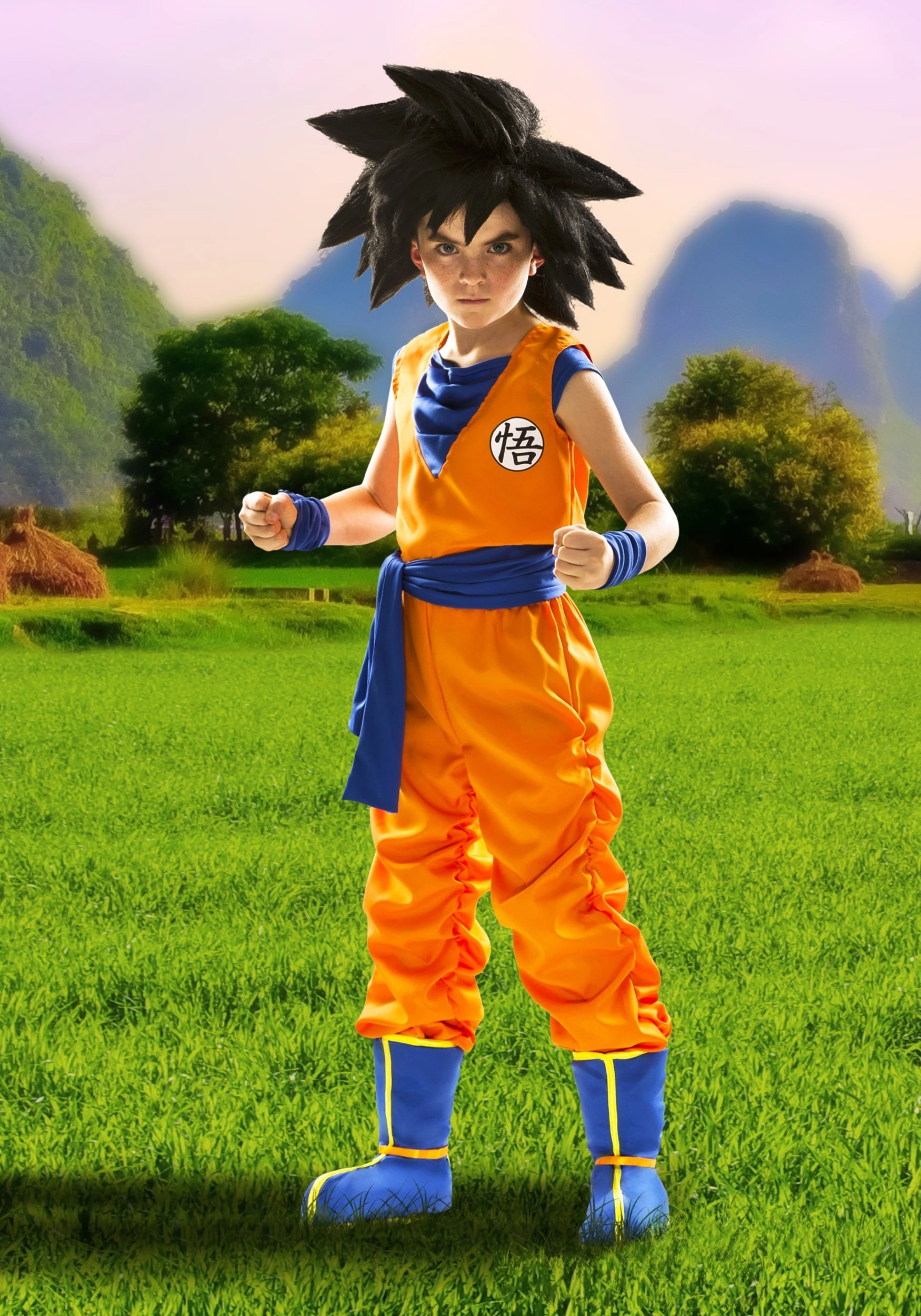Fun Costumes Child Goku Wig 2 Fun Costumes Child Goku Wig - Image 2