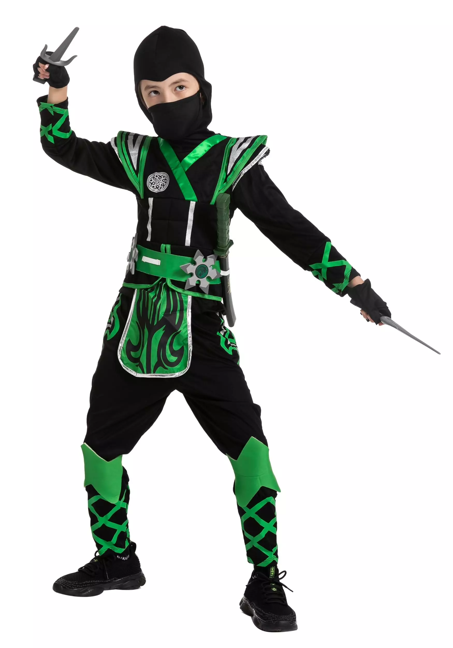Joyin Green Ninja Costume For Kids 1 Joyin Green Ninja Costume For Kids