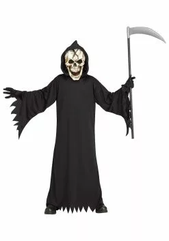 Fun World Light Up Kid's Mutant Reaper Costume