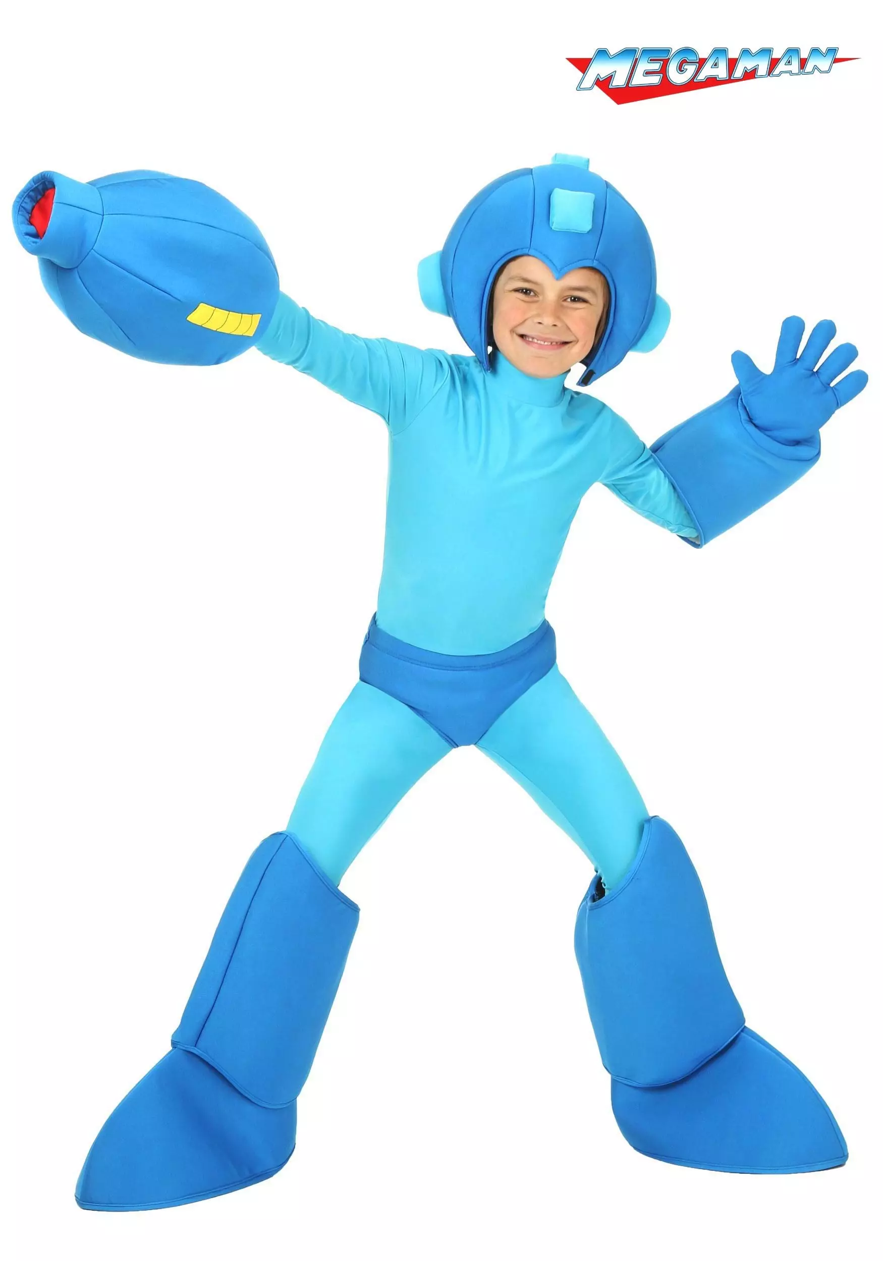 Fun Costumes Kid's Mega Man Costume 1 Fun Costumes Kid's Mega Man Costume