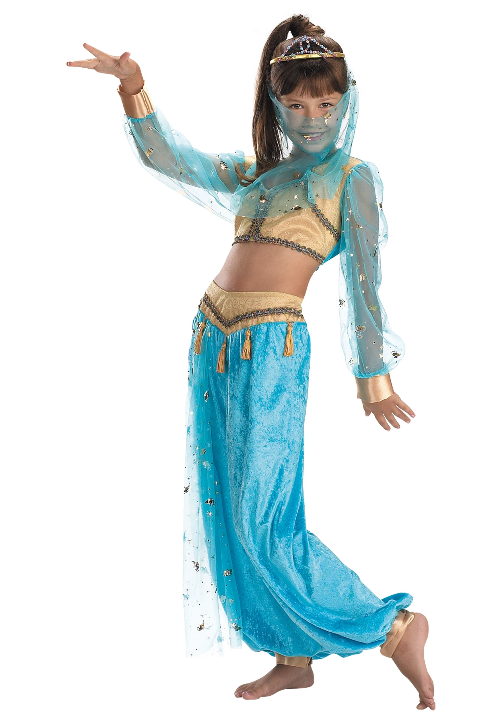 Disguise Child Mystical Genie Costume 1 Disguise Child Mystical Genie Costume