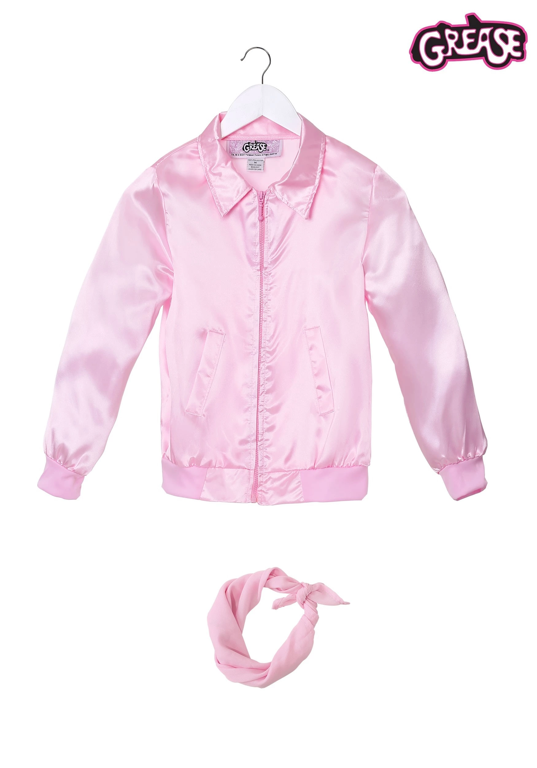 Fun Costumes Girl's Grease Pink Ladies Costume Jacket 6 Fun Costumes Girl's Grease Pink Ladies Costume Jacket - Image 6