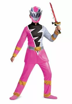 Disguise Power Rangers Dino Fury Pink Ranger Costume For Kids 15 Disguise Power Rangers Dino Fury Pink Ranger Costume For Kids -Scary Costumes store child power rangers dino fury pink ranger costume alt 6