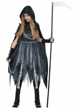 California Costume Collection Girls Reaper Costume
