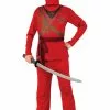 Rubies Costume Co. Inc Red Ninja Costume For Kid's