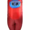 Studio Halloween Red Sus Crewmate Killer Costume For Kids