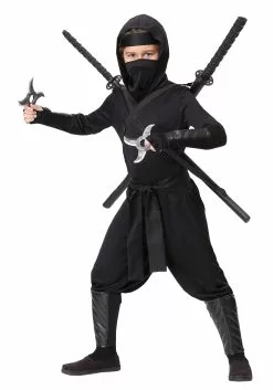 Fun Costumes Stealth Shinobi Ninja Kid Costume
