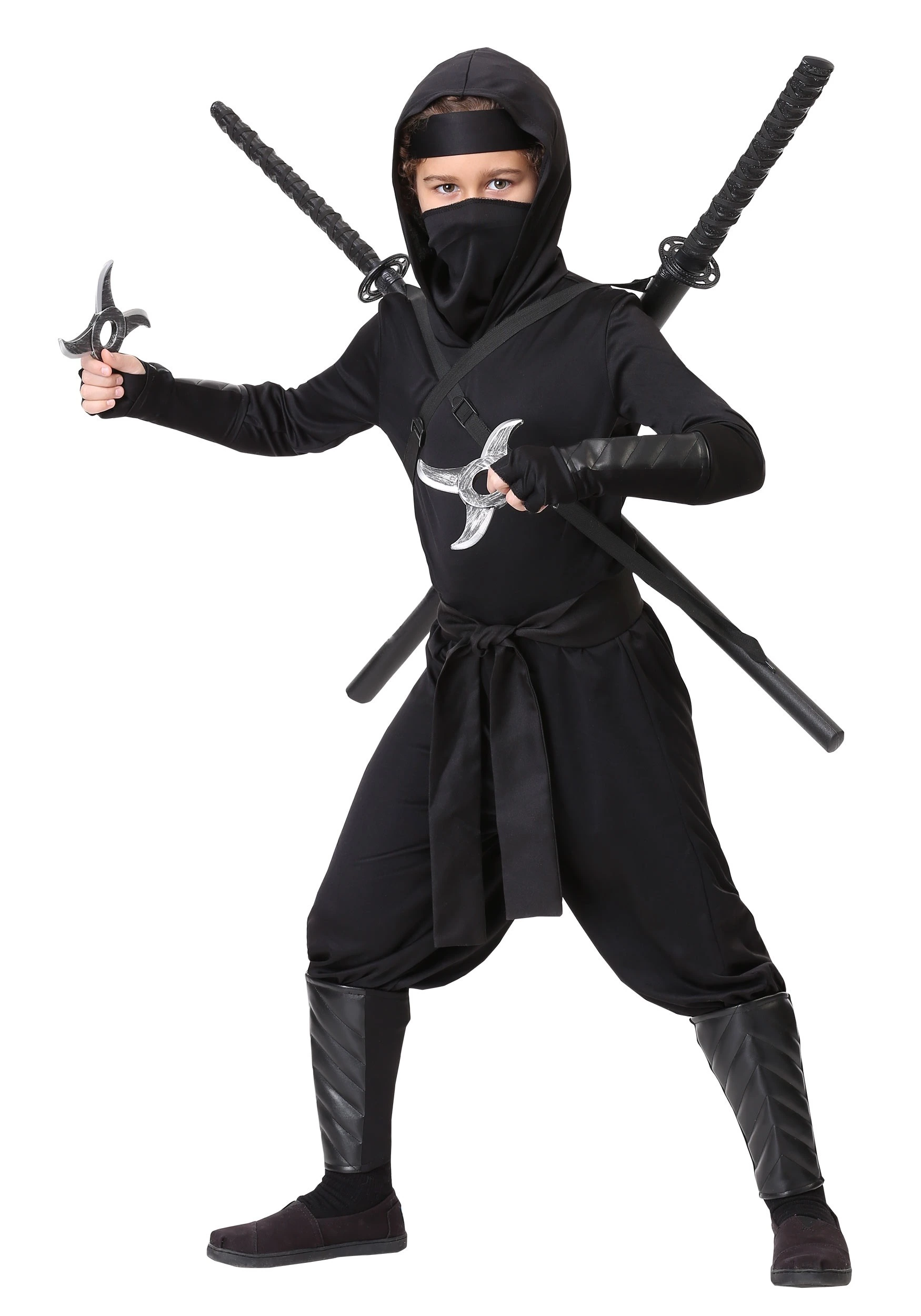 Fun Costumes Stealth Shinobi Ninja Kid Costume 1 Fun Costumes Stealth Shinobi Ninja Kid Costume