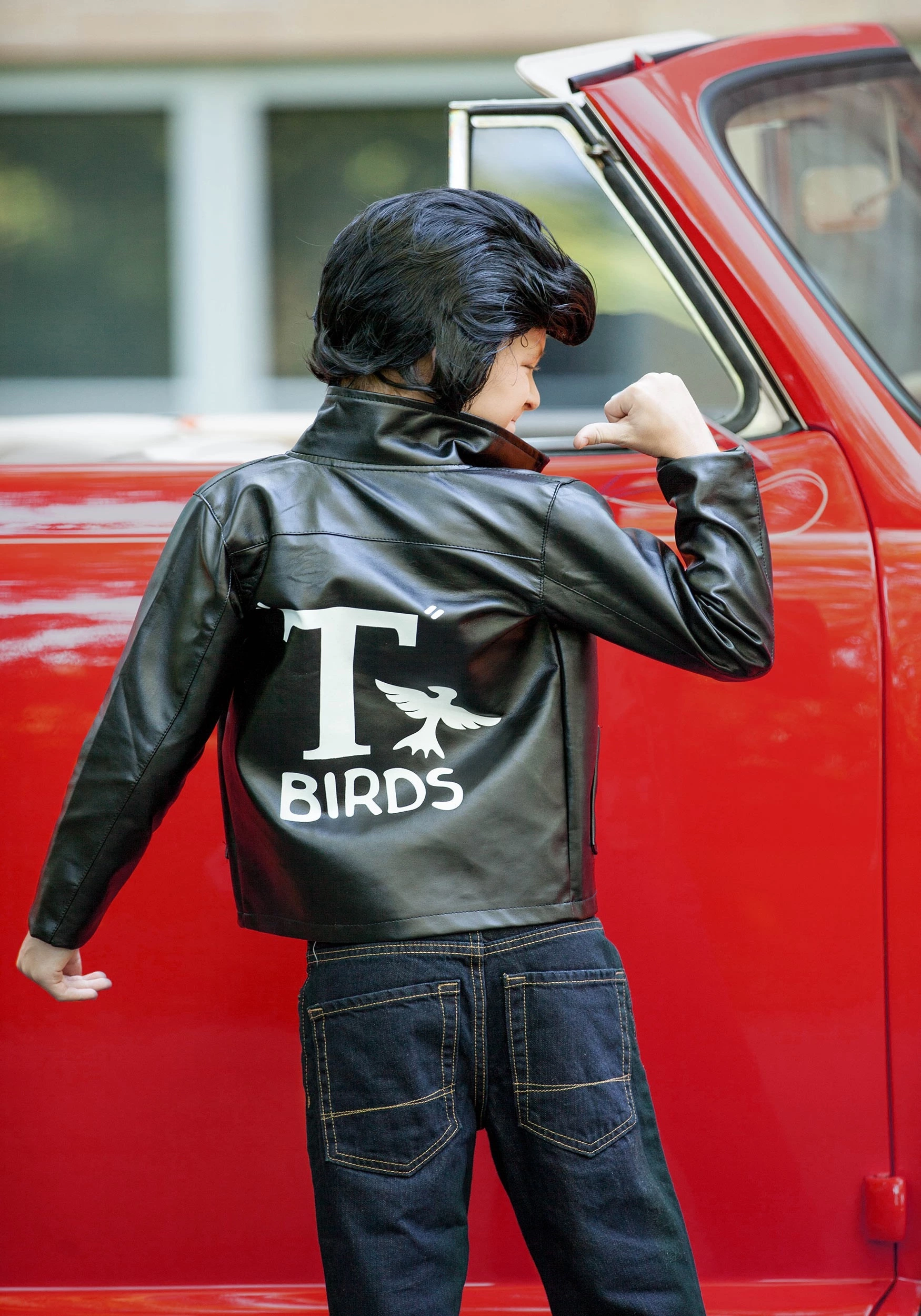 Fun Costumes Kids Grease T-Birds Jacket Costume 2 Fun Costumes Kids Grease T-Birds Jacket Costume - Image 2