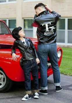 Fun Costumes Kids Grease T-Birds Jacket Costume 8 Fun Costumes Kids Grease T-Birds Jacket Costume -Scary Costumes store child t birds jacket alt 2