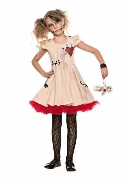 Seeing Red Voodoo Doll Girls Costume