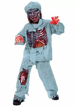 Fun World Zombie Doctor Costume For Child