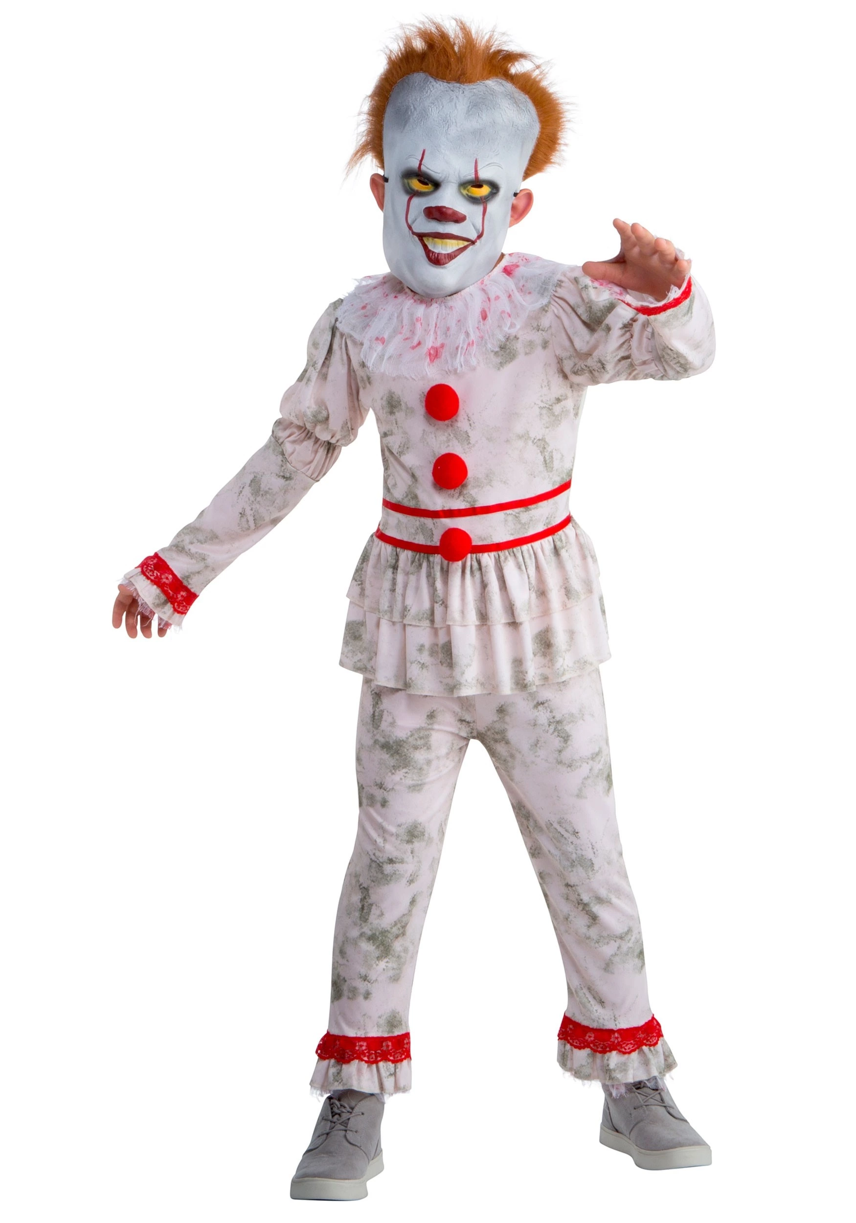 LF Products Pte. Ltd. Kid's Evil Dancing Clown Costume 1 LF Products Pte. Ltd. Kid's Evil Dancing Clown Costume