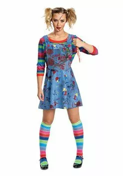 Disguise Child's Play Women's Deluxe Chucky Dress Costume