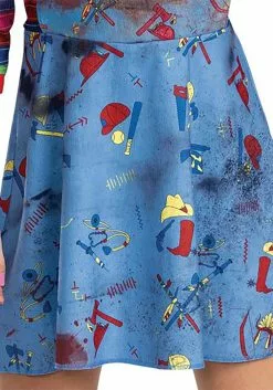 Disguise Child's Play Women's Deluxe Chucky Dress Costume -Scary Costumes store childs play womens deluxe chucky dress costume alt 3