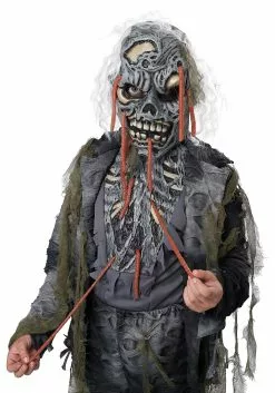 California Costume Collection Kid's Worm Wishes From The Grave Costume 7 California Costume Collection Kid's Worm Wishes From The Grave Costume -Scary Costumes store childs worm wishes from the grave costume alt 3