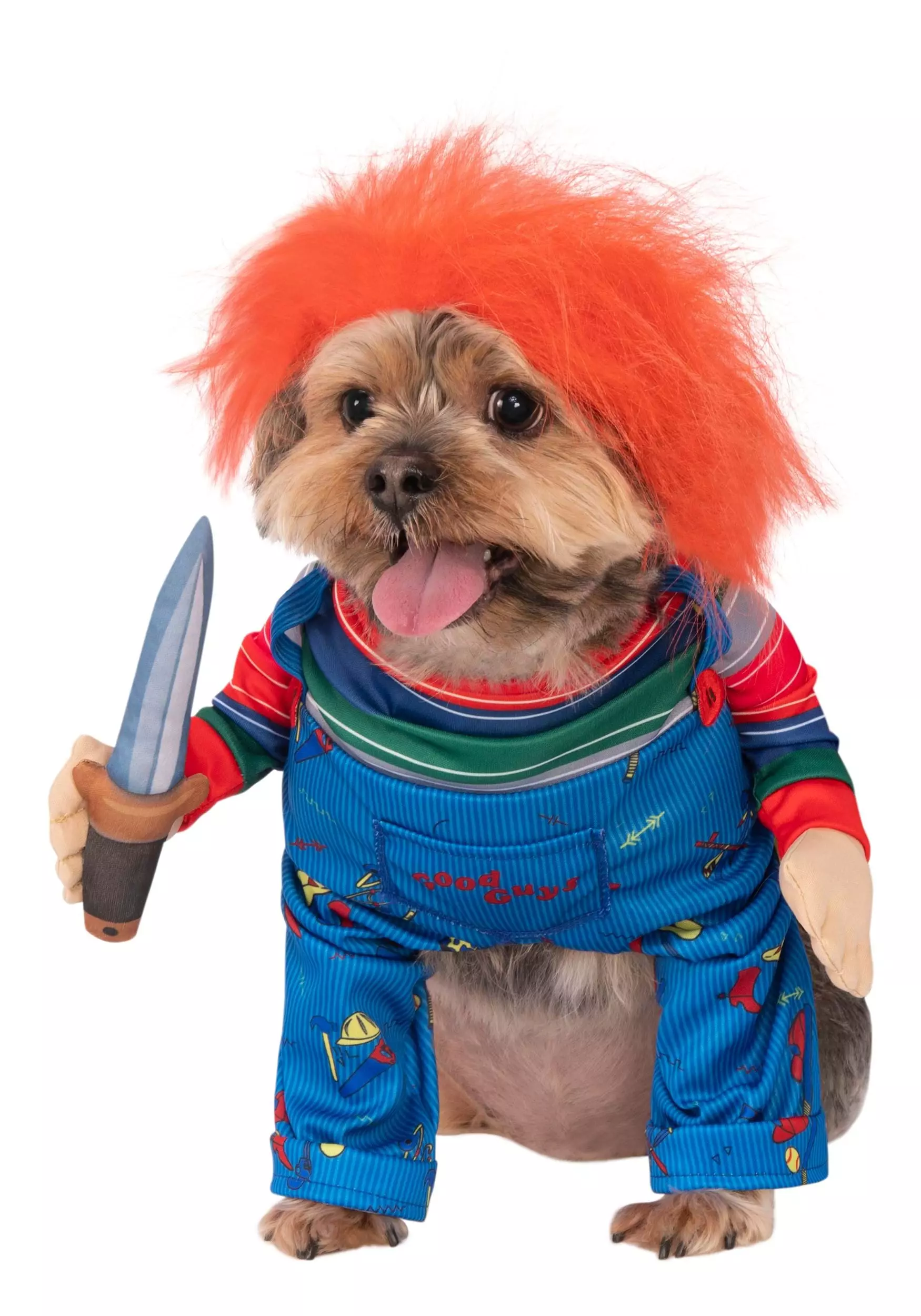 Rubies Costume Co. Inc Chucky Dog Pet Costume 1 Rubies Costume Co. Inc Chucky Dog Pet Costume