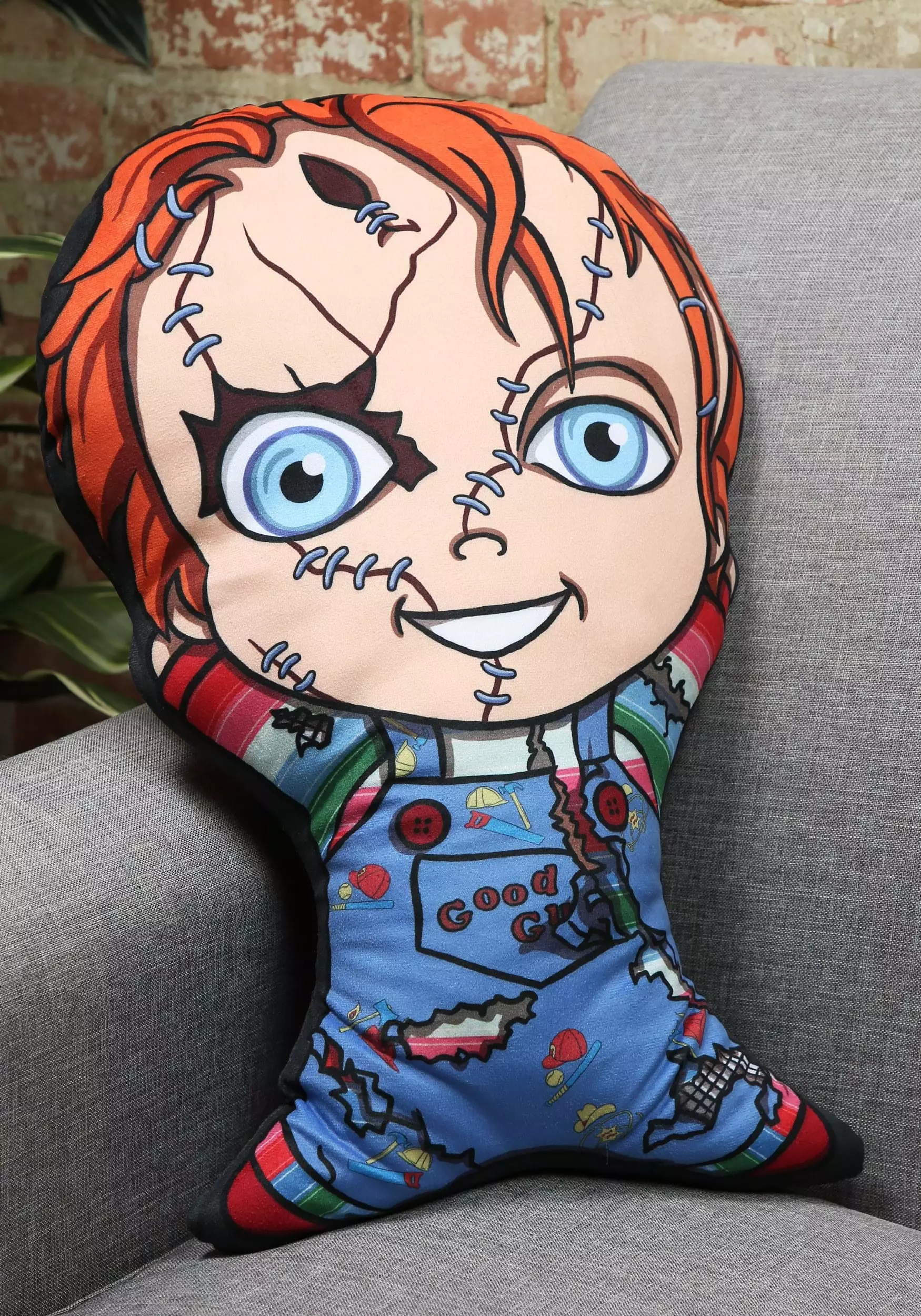 Surreal Entertainment Pal-O Character Chucky Pillow 1 Surreal Entertainment Pal-O Character Chucky Pillow