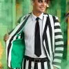 Haizhilan Garment CO., LTD Classic Beetlejuice Men's Blazer