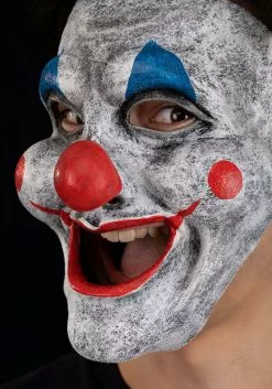 Oktober Studios Adult Classic Happy Clown Mask 8 Oktober Studios Adult Classic Happy Clown Mask -Scary Costumes store classic happy clown mask alt 3