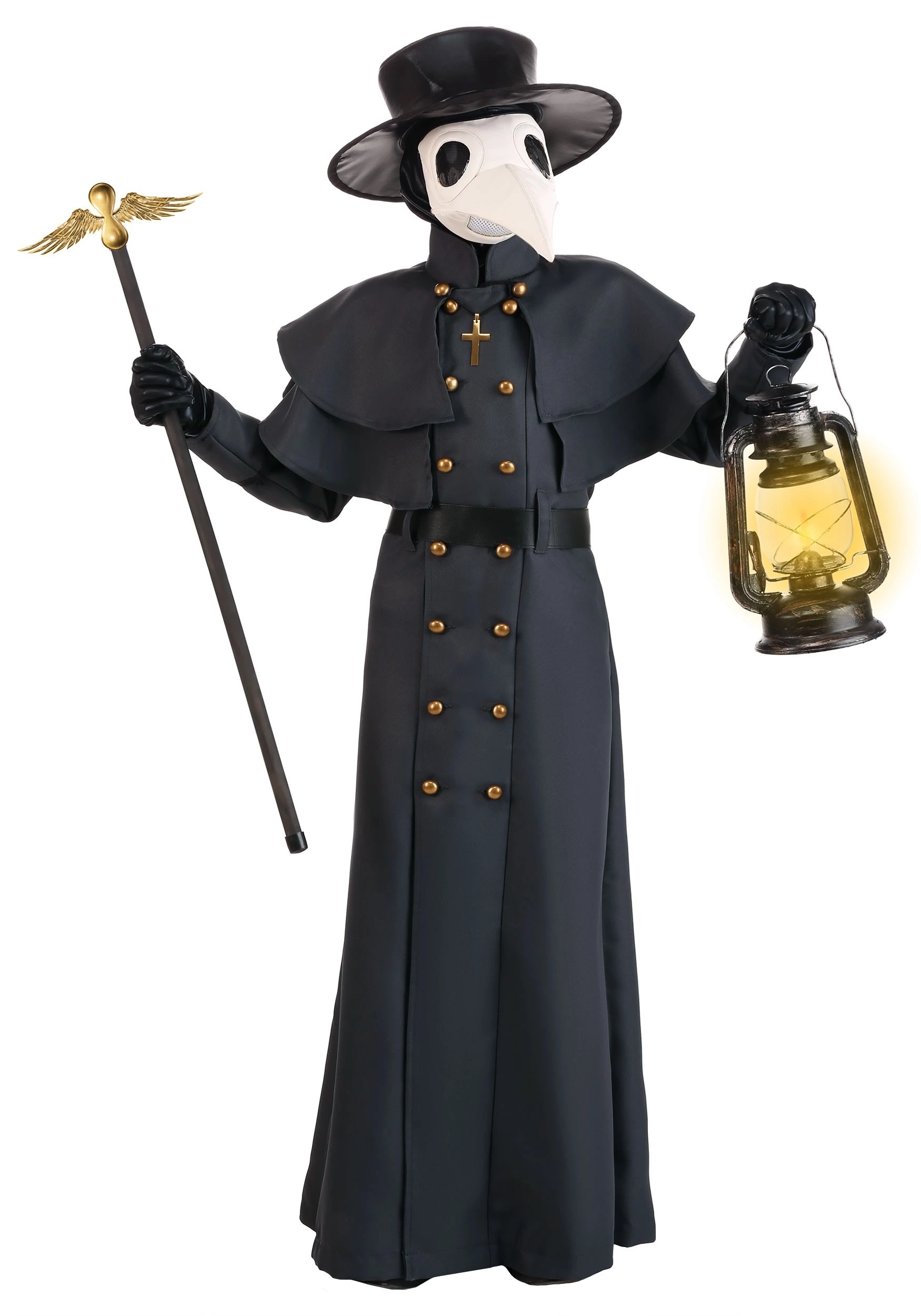Fun Costumes Classic Plague Doctor Kids Costume 1 Fun Costumes Classic Plague Doctor Kids Costume