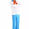 Jerry Leigh Classic Scooby Doo Fred Costume For Men