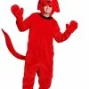 Fun Costumes Clifford The Big Red Dog Plus Size Adult Costume