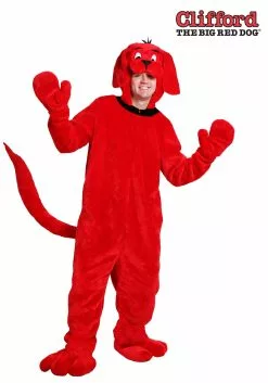 Fun Costumes Clifford The Big Red Dog Plus Size Adult Costume
