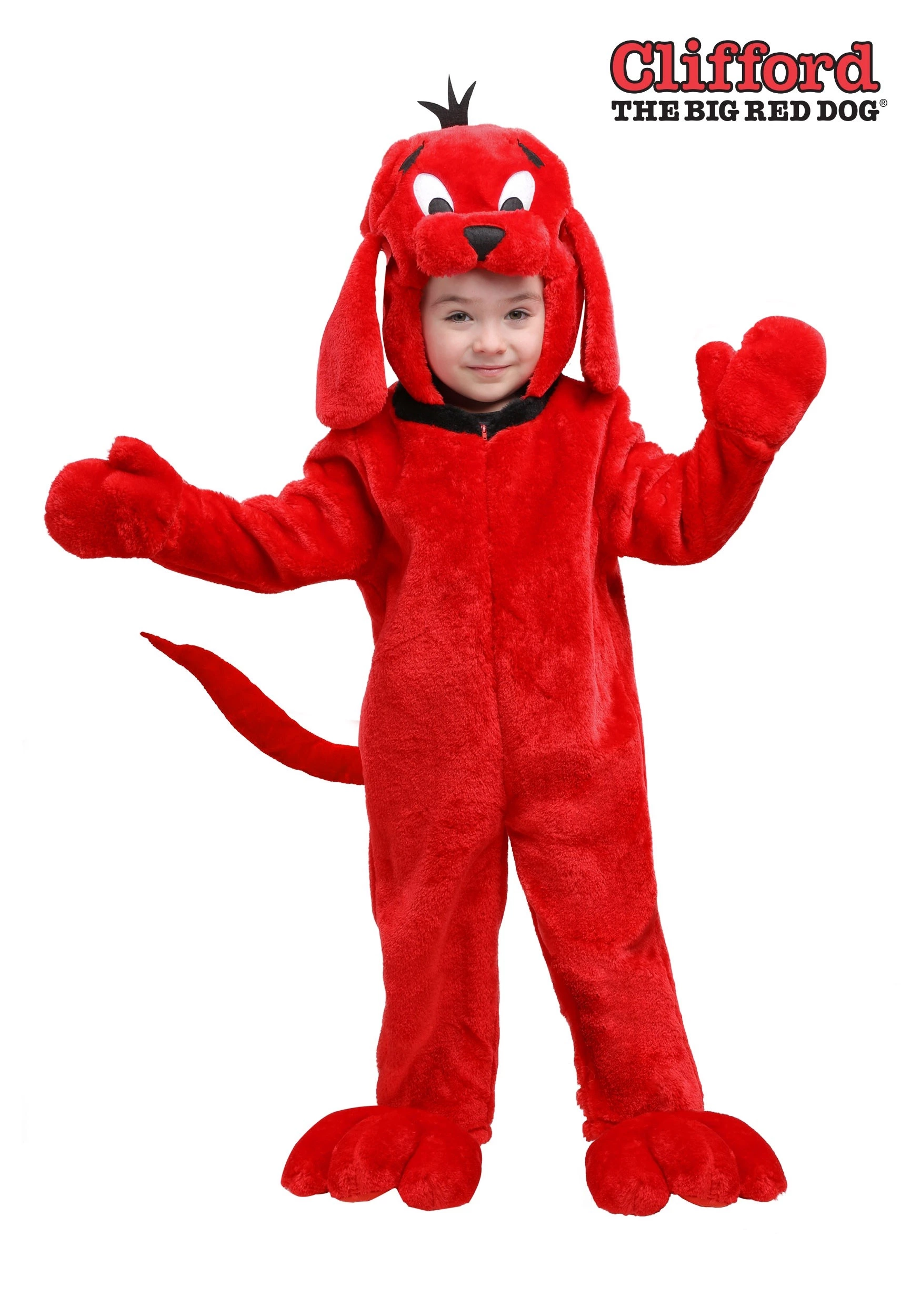 Fun Costumes Clifford The Big Red Dog Toddler Costume 1 Fun Costumes Clifford The Big Red Dog Toddler Costume