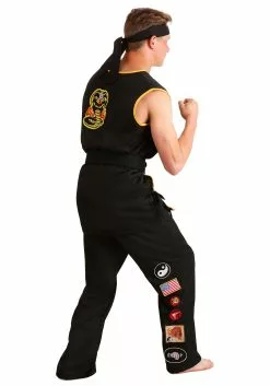 Fun Costumes Karate Kid Cobra Kai Costume For Men -Scary Costumes store cobra kai costume alt 3