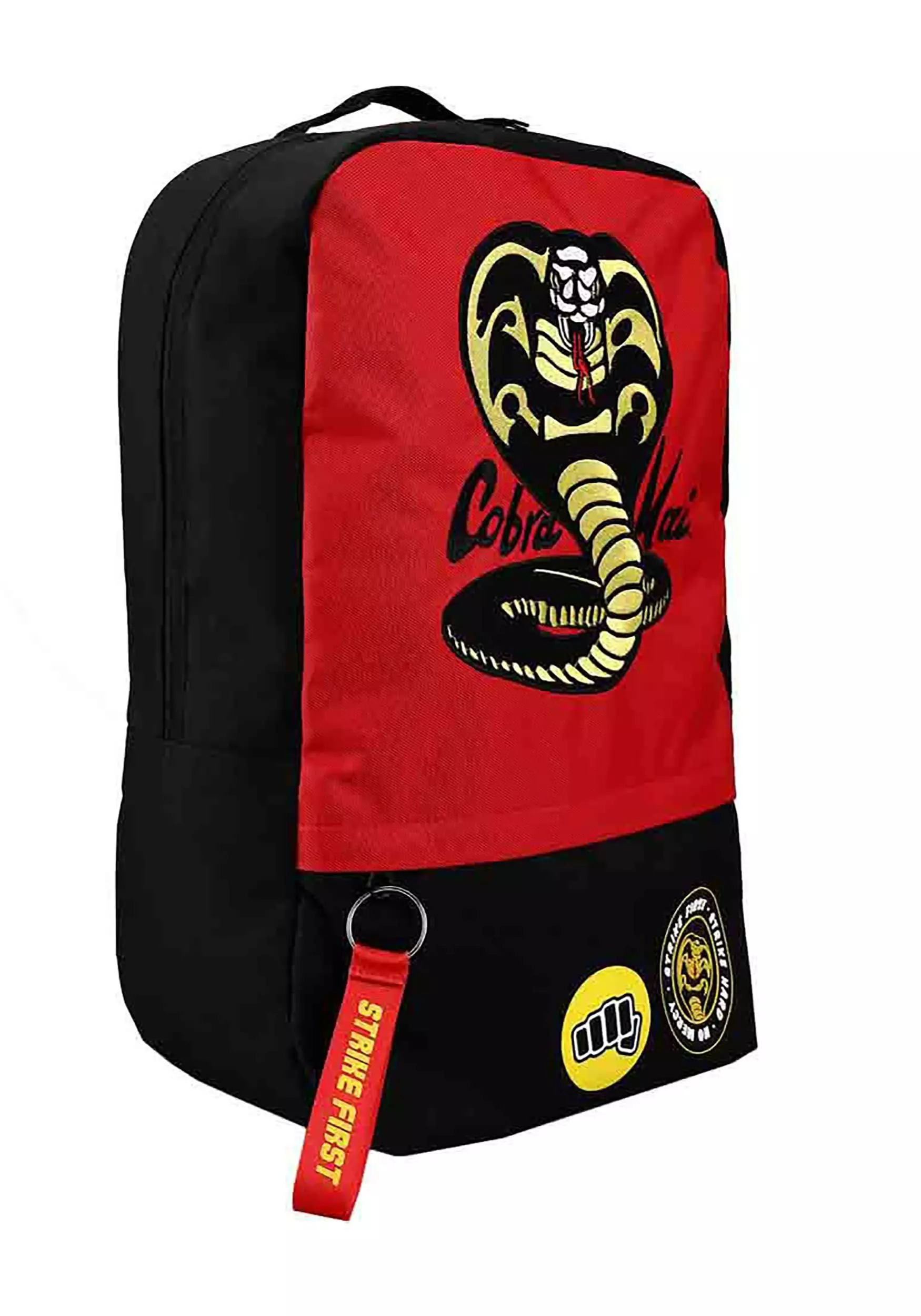 Bioworld Merchandising / Independent Sales Cobra Kai Embroidered Laptop Backpack 4 Bioworld Merchandising / Independent Sales Cobra Kai Embroidered Laptop Backpack - Image 4