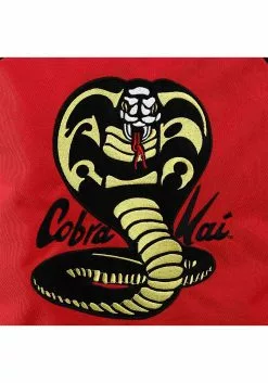 Bioworld Merchandising / Independent Sales Cobra Kai Embroidered Laptop Backpack 13 Bioworld Merchandising / Independent Sales Cobra Kai Embroidered Laptop Backpack -Scary Costumes store cobra kai embroidered patches laptop backpack alt 6