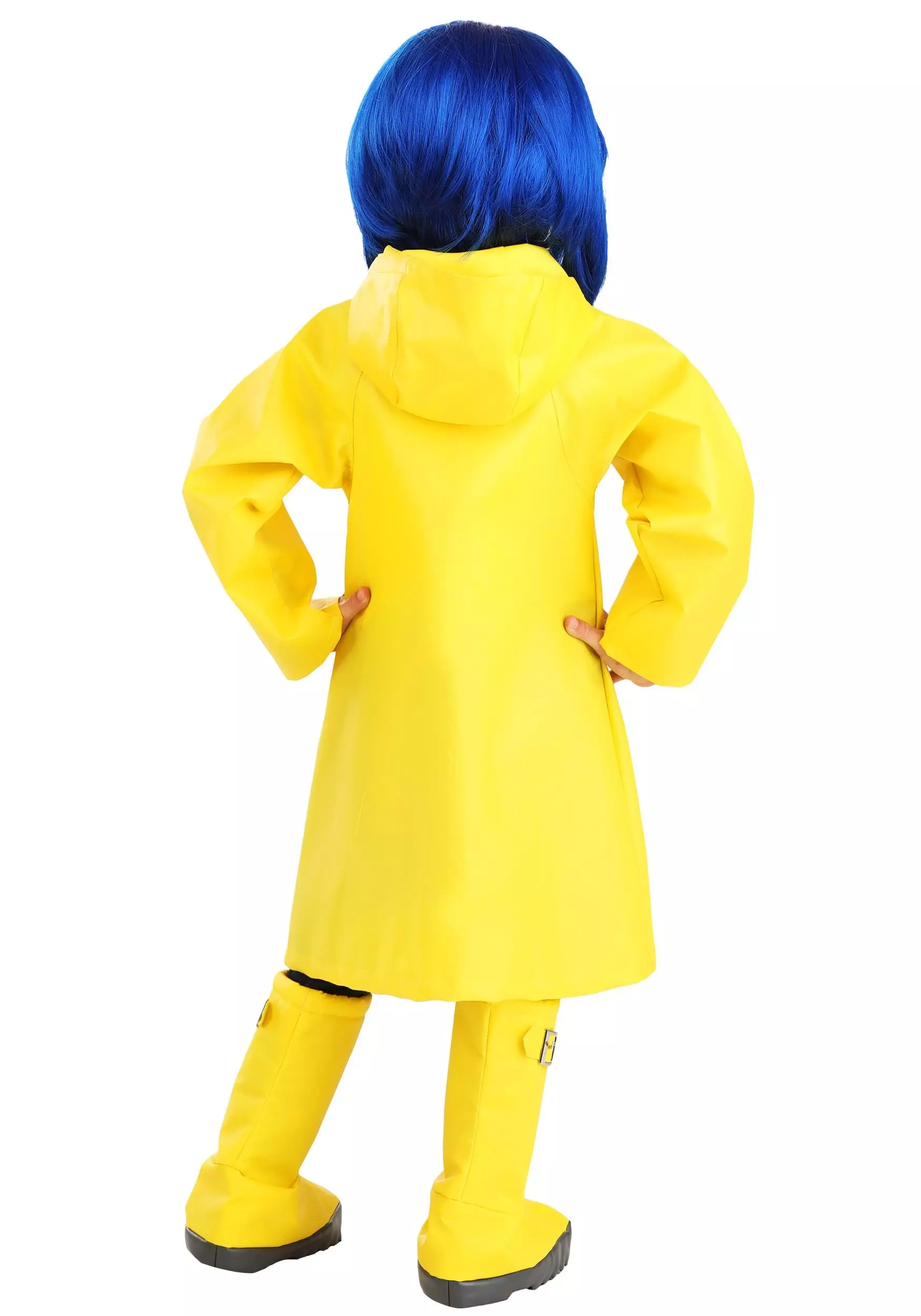 Fun Costumes Coraline Raincoat Costume For Toddlers 2 Fun Costumes Coraline Raincoat Costume For Toddlers - Image 2