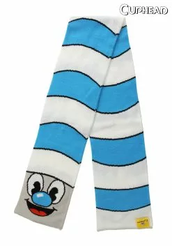 Elope Cuphead "Mugman Straw" Knit Scarf