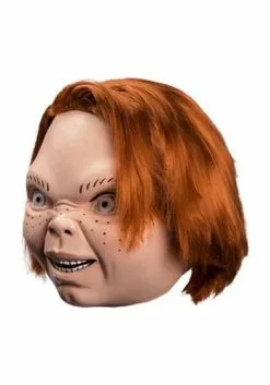 TRICK OR TREAT STUDIOS Curse Of Chucky Adult Latex Mask -Scary Costumes store curse of chucky latex mask alt 2