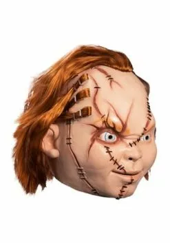 TRICK OR TREAT STUDIOS Curse Of Chucky Scar Latex Mask For Adults 5 TRICK OR TREAT STUDIOS Curse Of Chucky Scar Latex Mask For Adults -Scary Costumes store curse of chucky scar latex mask alt 2